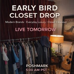 🚨Early Bird Closet Drop Live Show 🚨